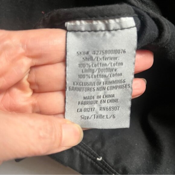 Red Squad fringe distressed black denim cotton vest Sz L - Picture 9 of 13